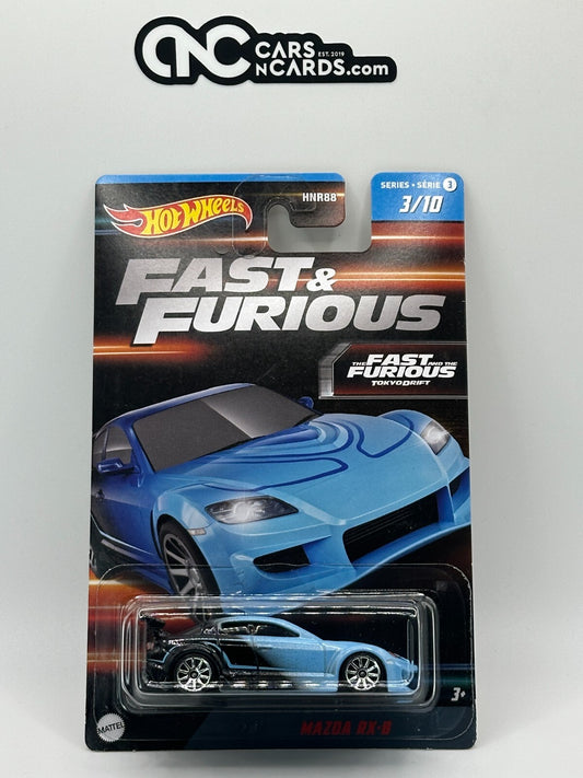 2023 Hot Wheels Fast & Furious 3/10 Series 3 Tokyo Drift Mazda RX-8