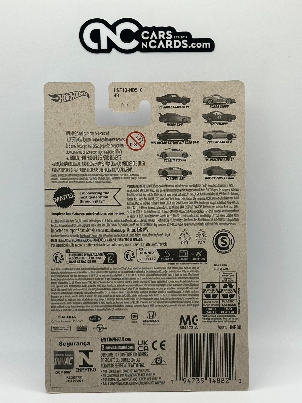 2023 Hot Wheels Fast & Furious 3/10 Series 3 Tokyo Drift Mazda RX-8