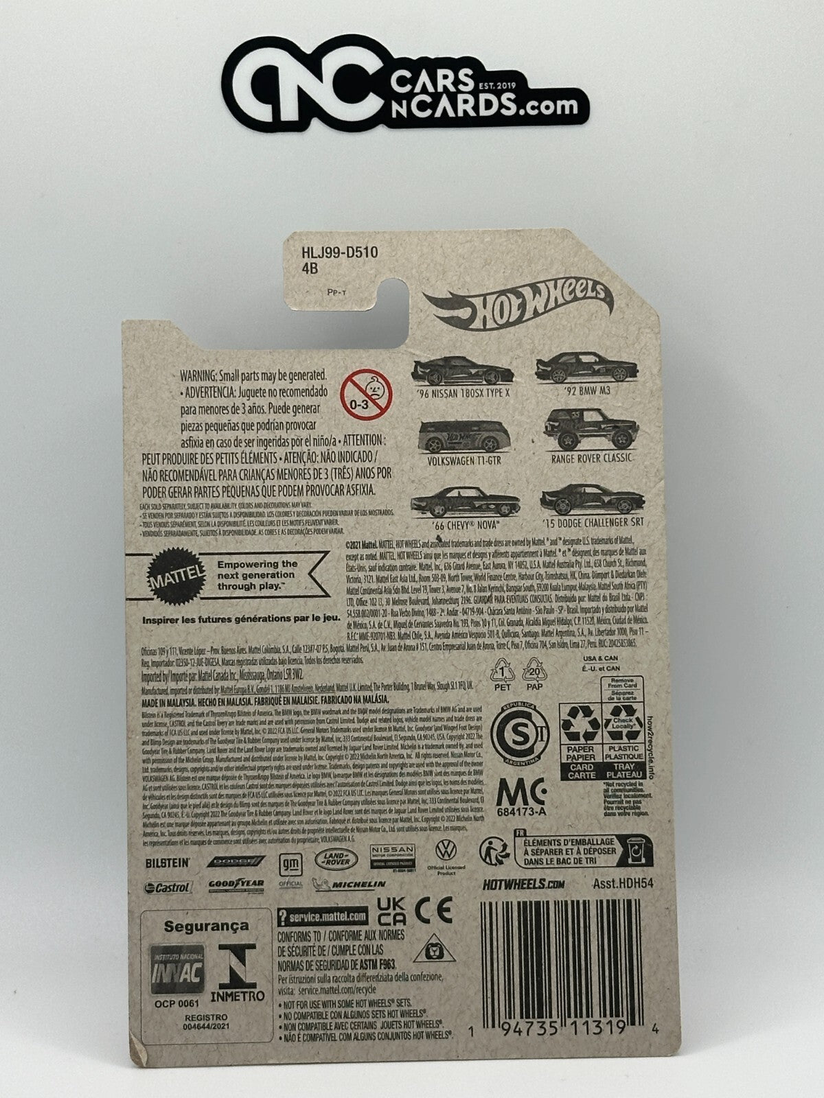 2023 Hot Wheels 55th Anniversary #4/6 Range Rover Classic