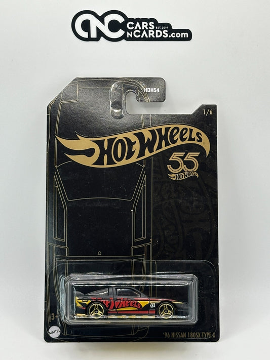 2023 Hot Wheels 55th Anniversary #1/6 '96 Nissan 180SX Type X