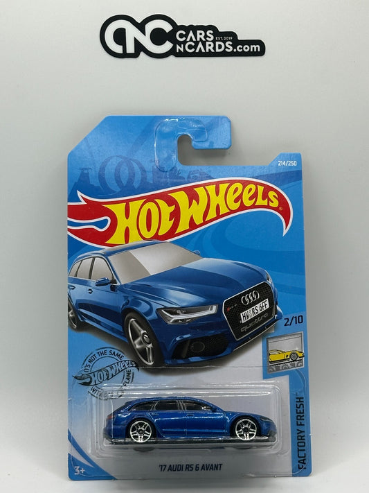 2019 Hot Wheels Factory Fresh 2/10 '17 Audi RS 6 Avant