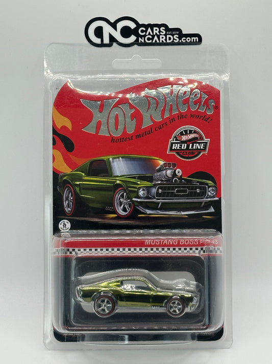 2022 Hot Wheels RLC Ford Mustang Boss Hoss 12702/30000 With Protector