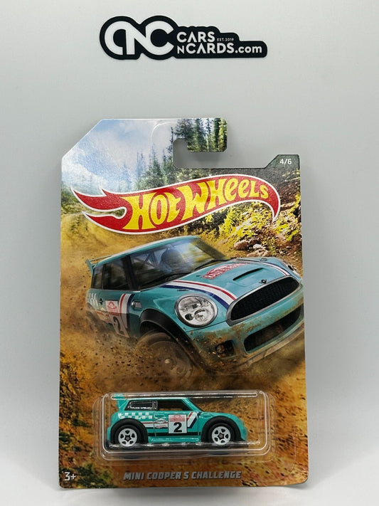 2019 Hot Wheels Rally Sport 4/6 Mini Cooper S Challenge (Soft Corners)