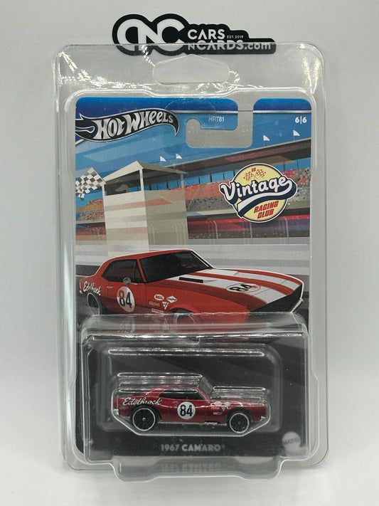 2024 Hot Wheels Vintage Racing Club 6/6 1967 Camaro Chase With Protector