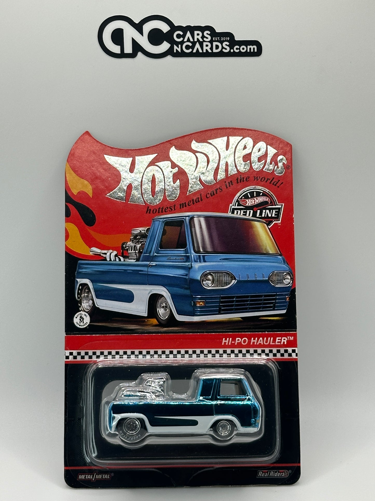2022 Hot Wheels RLC Ford Hi-Po Hauler Blue 16051/30000 With Protector