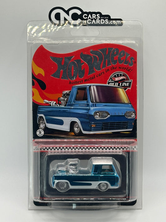 2022 Hot Wheels RLC Ford Hi-Po Hauler Blue 16051/30000 With Protector