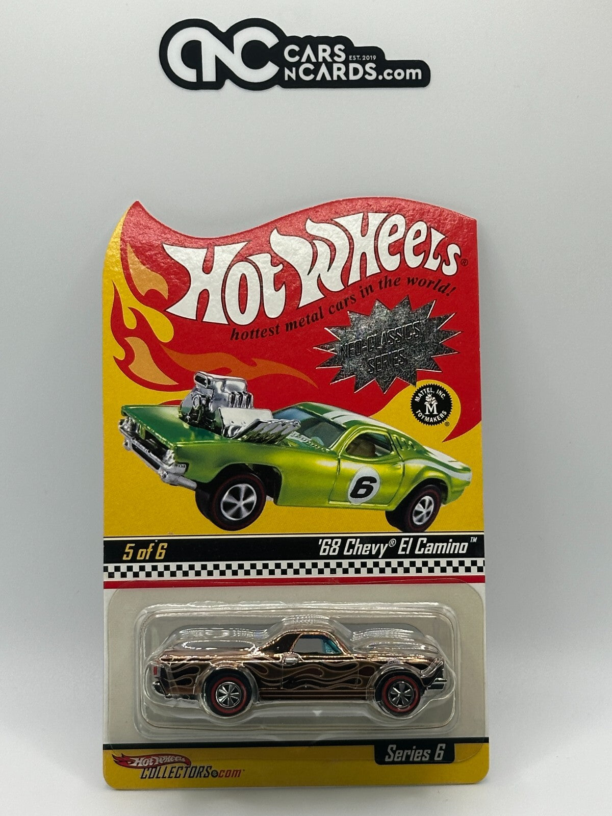 2007 Hot Wheels RLC Series 6 '68 Chevy El Camino 10670/11000 With Protector