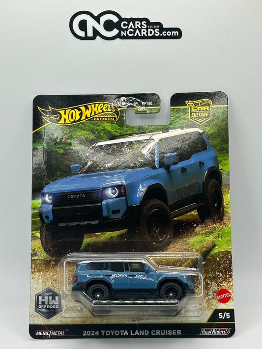 2025 Hot Wheels Premium Car Culture HW Off Road Toyota Land Cruiser Card Crease