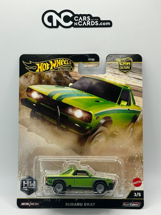 2025 Hot Wheels Premium Car Culture HW Off Road 3/5 Subaru Brat