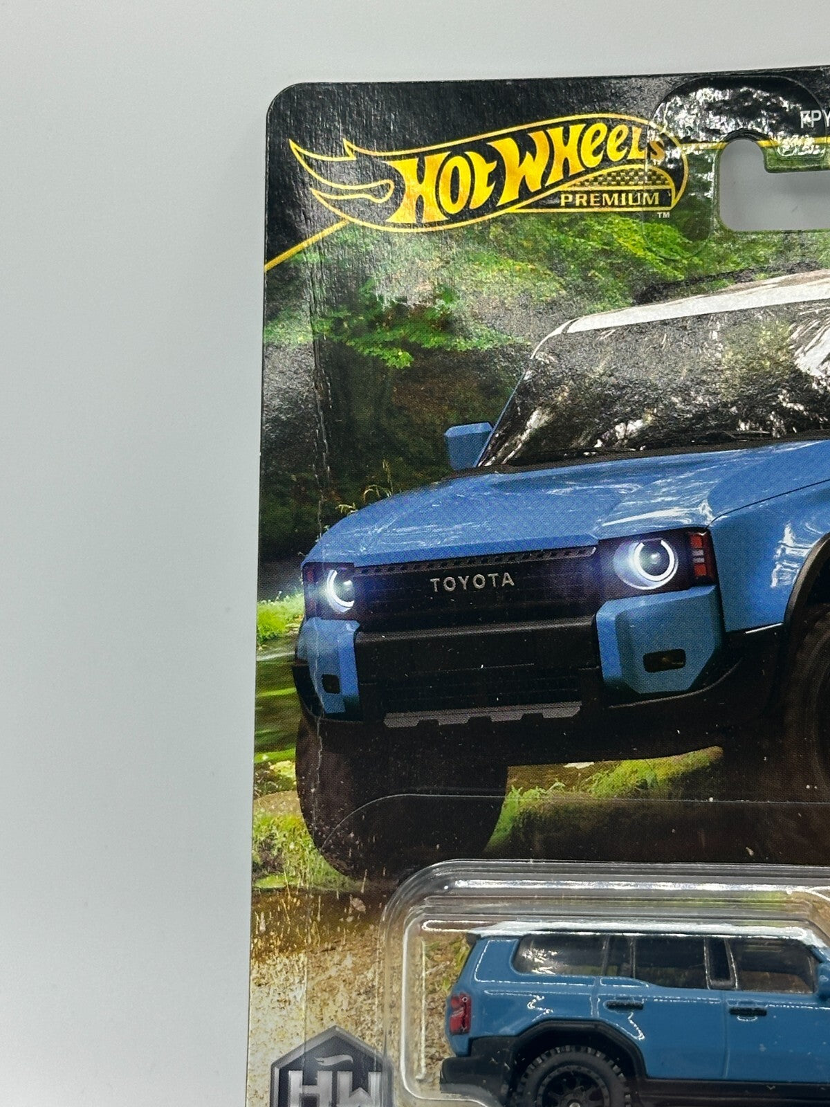 2025 Hot Wheels Premium Car Culture HW Off Road Toyota Land Cruiser Card Crease