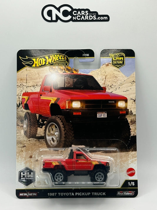 2025 Hot Wheels Premium Car Culture HW Off Road 1/5 1987 Toyota Pickup Truck