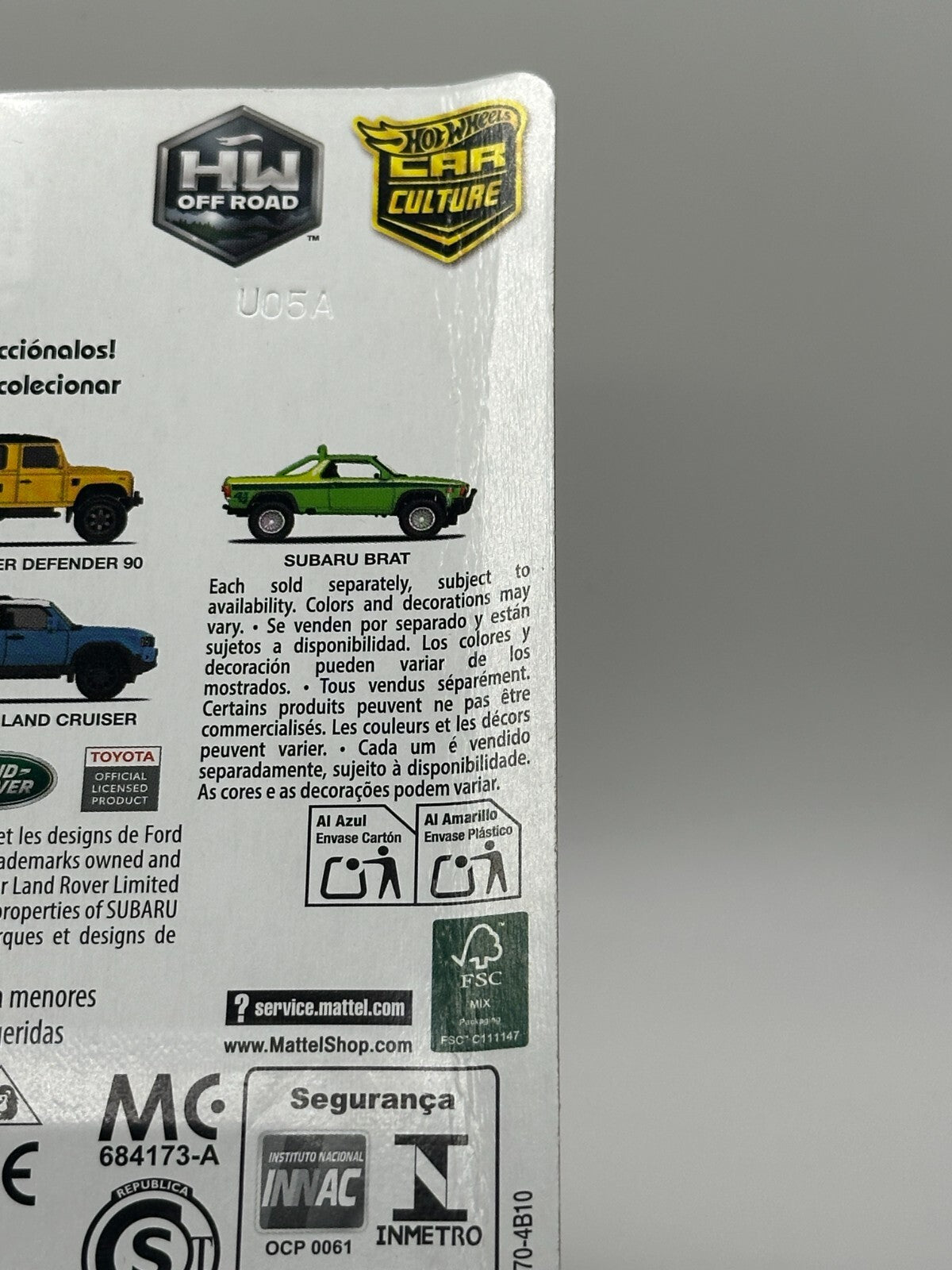 2025 Hot Wheels Premium Car Culture HW Off Road 2017 Ford Raptor (Card Crease)