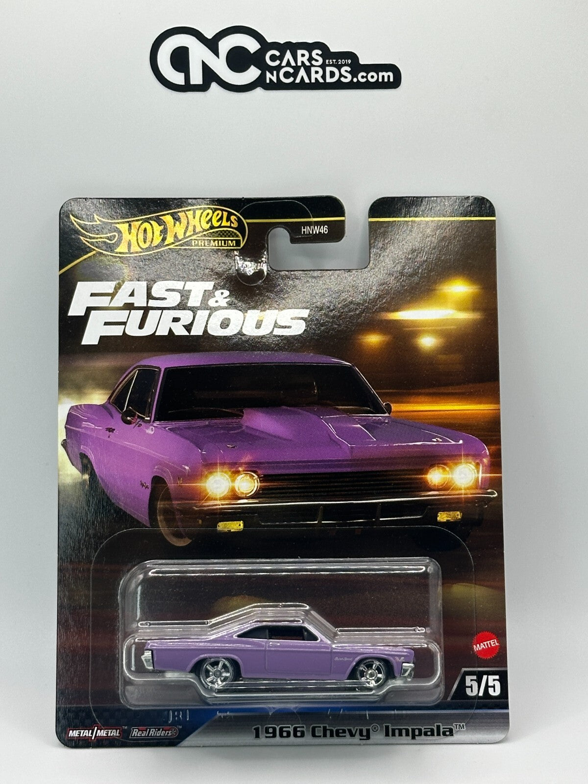 2025 Hot Wheels Premium Fast & Furious 5/5 1966 Chevy Impala