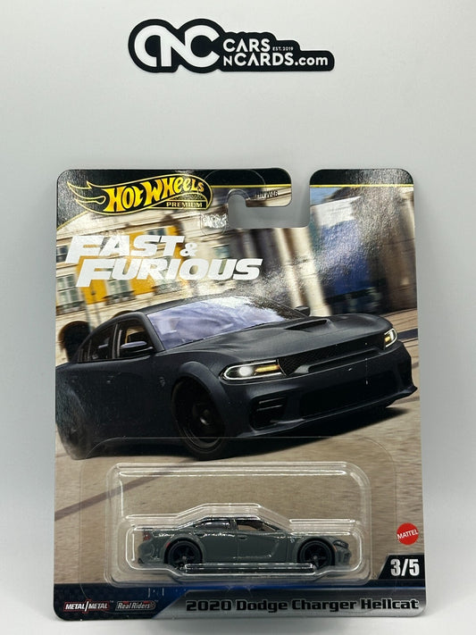2025 Hot Wheels Premium Fast & Furious 3/5 2020 Dodge Charger Hellcat