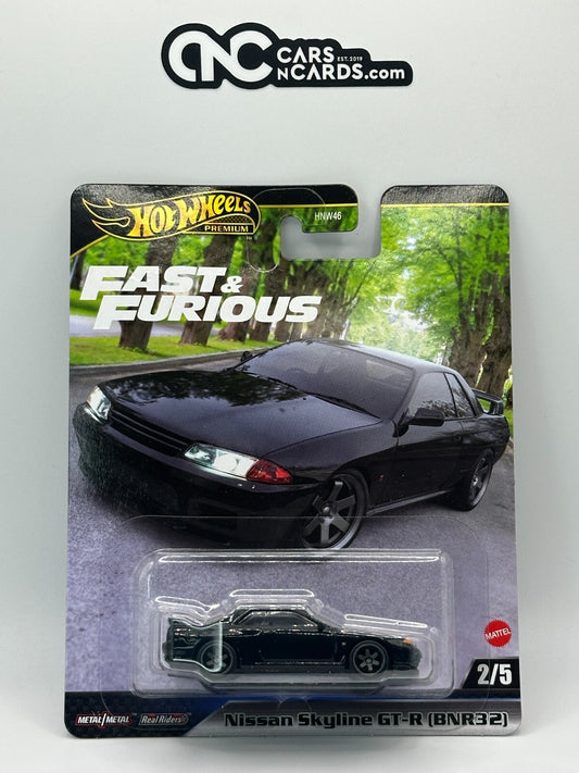 2025 Hot Wheels Premium Fast & Furious 2/5 Nissan Skyline GT-R (BNR32)
