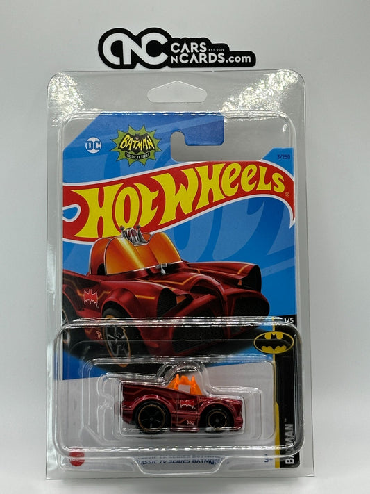 2023 Hot Wheels Super Treasure Hunt Classic TV Series Batmobile With Protector