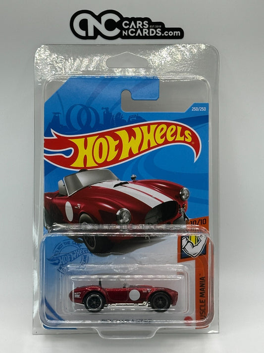 2021 Hot Wheels Super Treasure Hunt Shelby Cobra 427 S/C With Protector