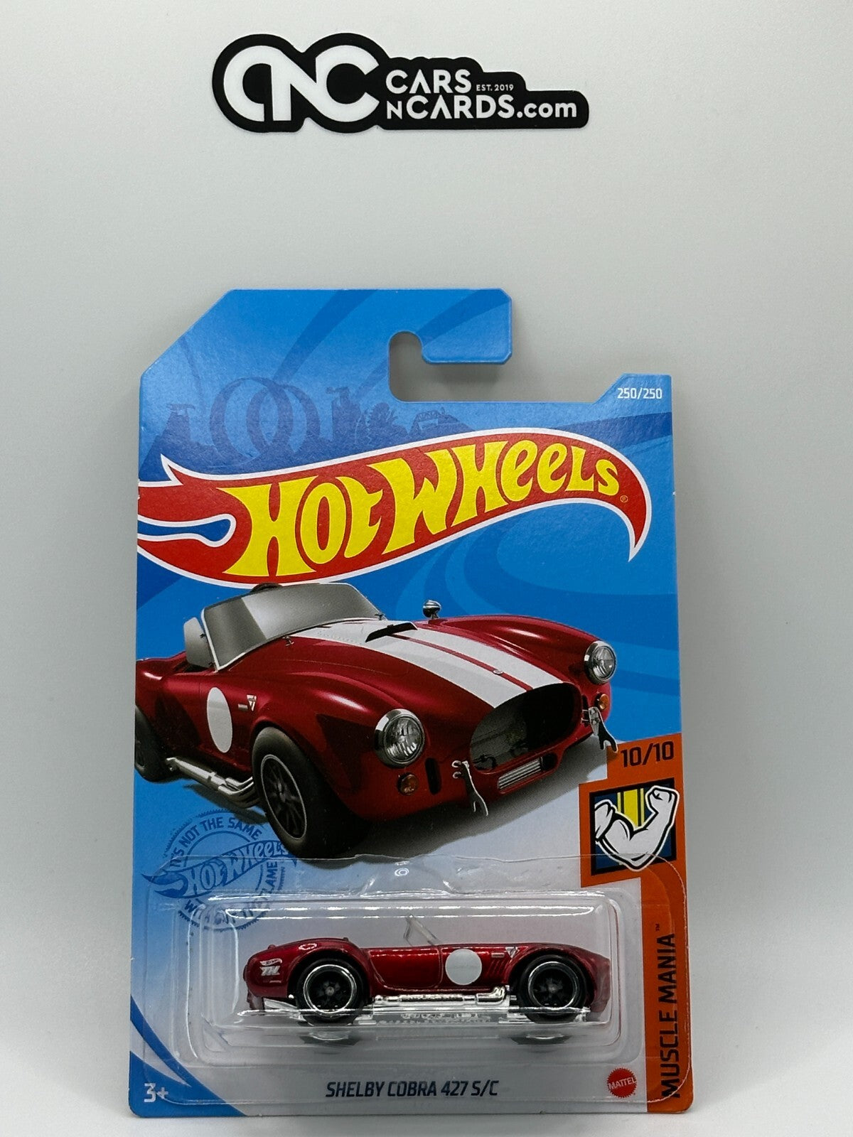 2021 Hot Wheels Super Treasure Hunt Shelby Cobra 427 S/C With Protector