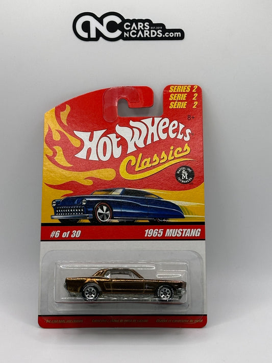 2006 Hot Wheels Classics Series 2 #6/30 1965 Mustang Gold