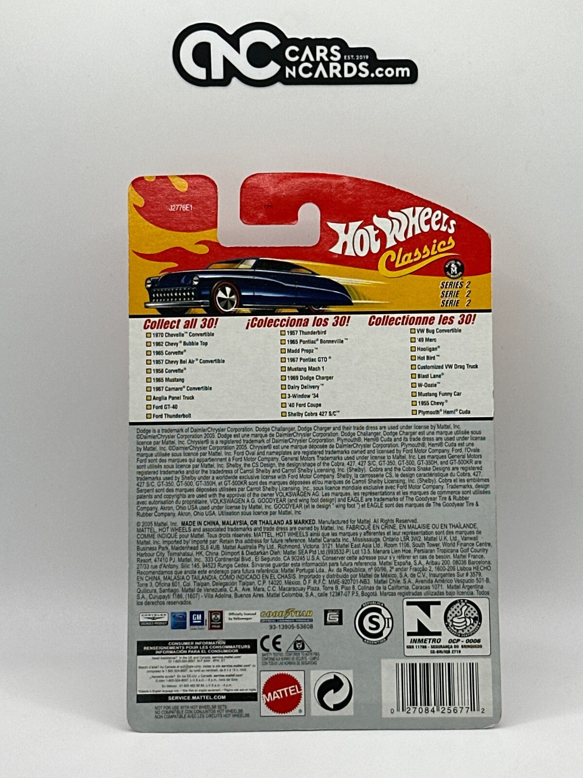 2006 Hot Wheels Classics Series 2 #25/30 Customized VW Drag Truck Teal