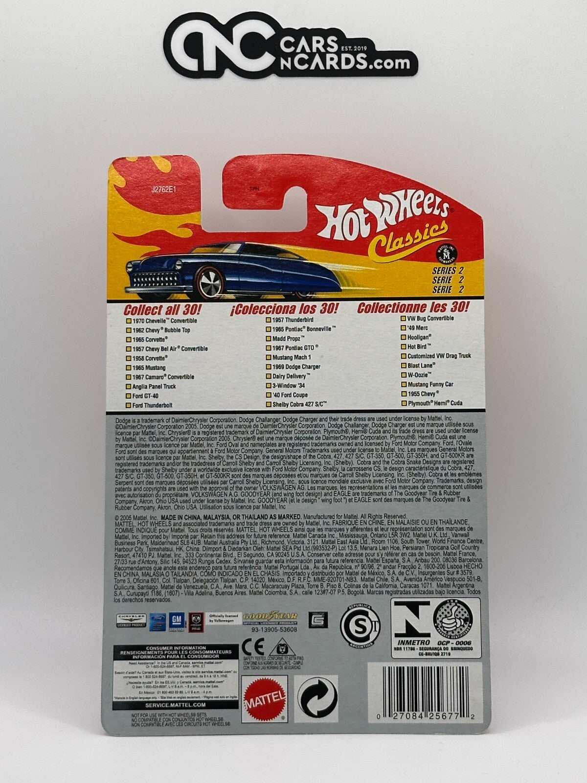 2006 Hot Wheels Classics Series 2 #6/30 1965 Mustang Gold