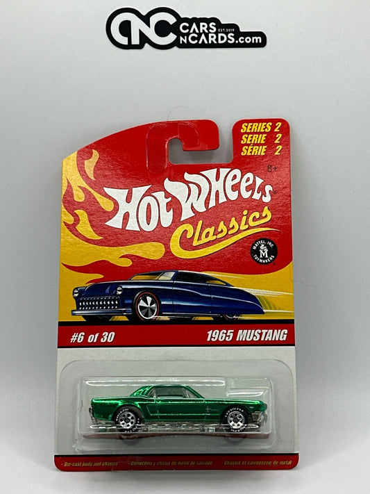 2006 Hot Wheels Classics Series 2 #6/30 1965 Mustang Green