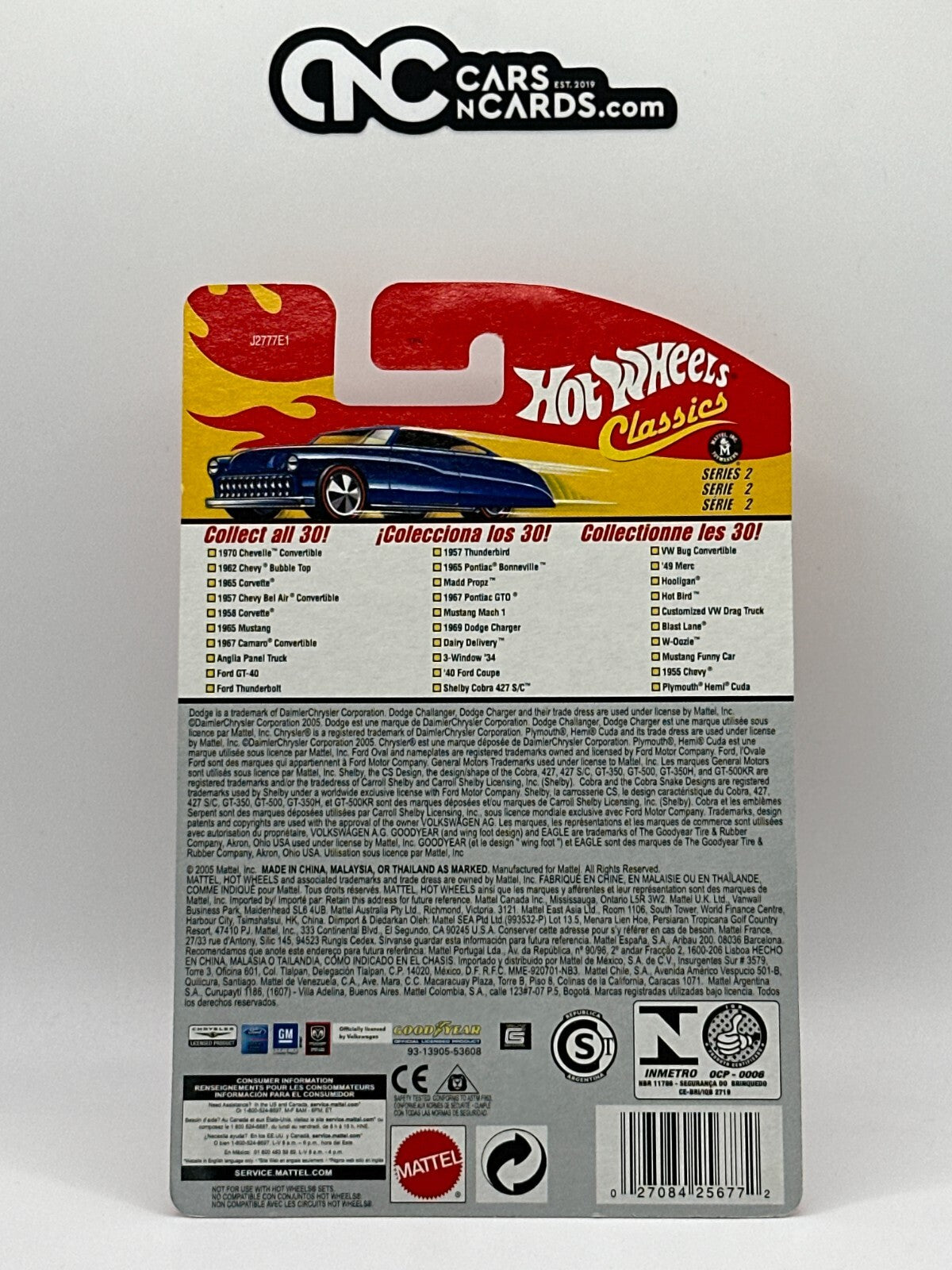 2006 Hot Wheels Classics Series 2 #21/30 VW Bug Convertible Red