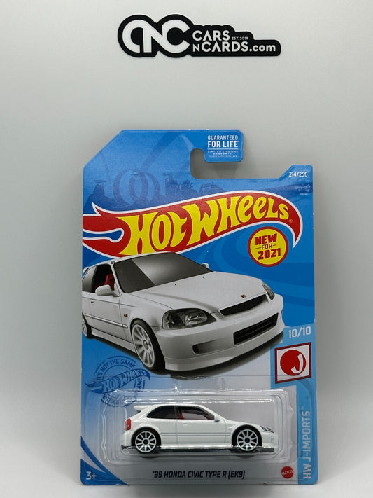 2021 Hot Wheels HW J-Imports 10/10 '99 Honda Civic Type R (EK9) (Hook Crease)