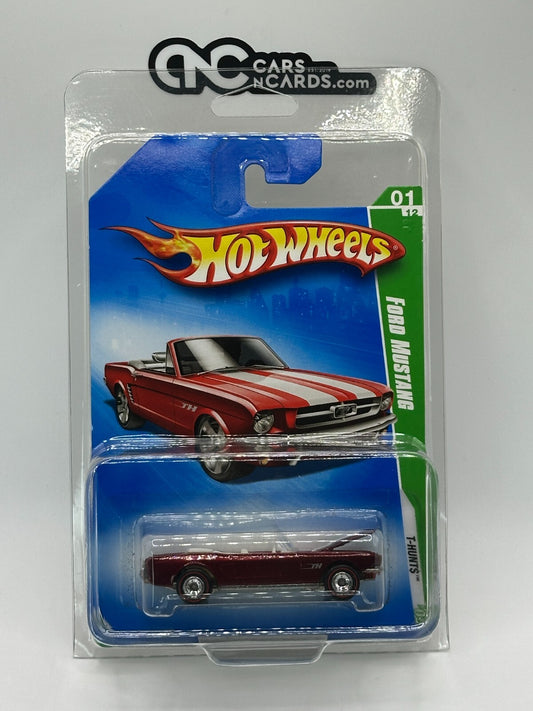 2009 Hot Wheels Super Treasure Hunt '09 Ford Mustang 01/12 With Protector