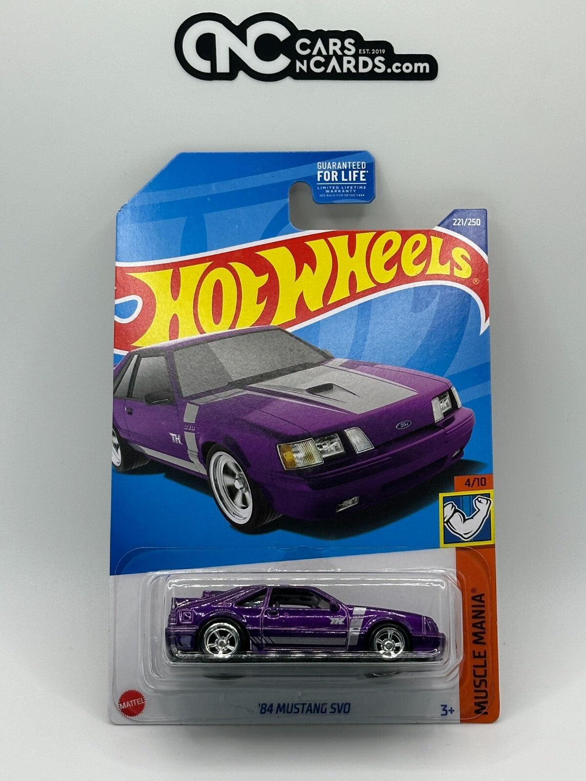 2022 Hot Wheels Muscle Mania 4/10 '84 Mustang SVO Super Treasure Hunt