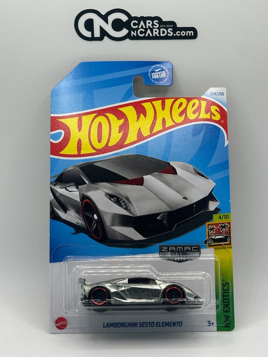 2024 Hot Wheels HW Exotics 4/10 Zamac Lamborghini Sesto Elemento
