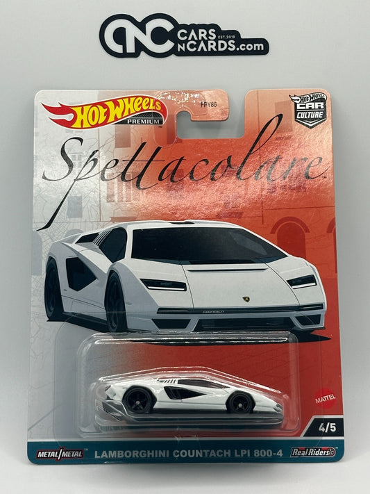 2023 Hot Wheels Premium Car Culture Spettacolare Lamborghini Countach LPI 800-4
