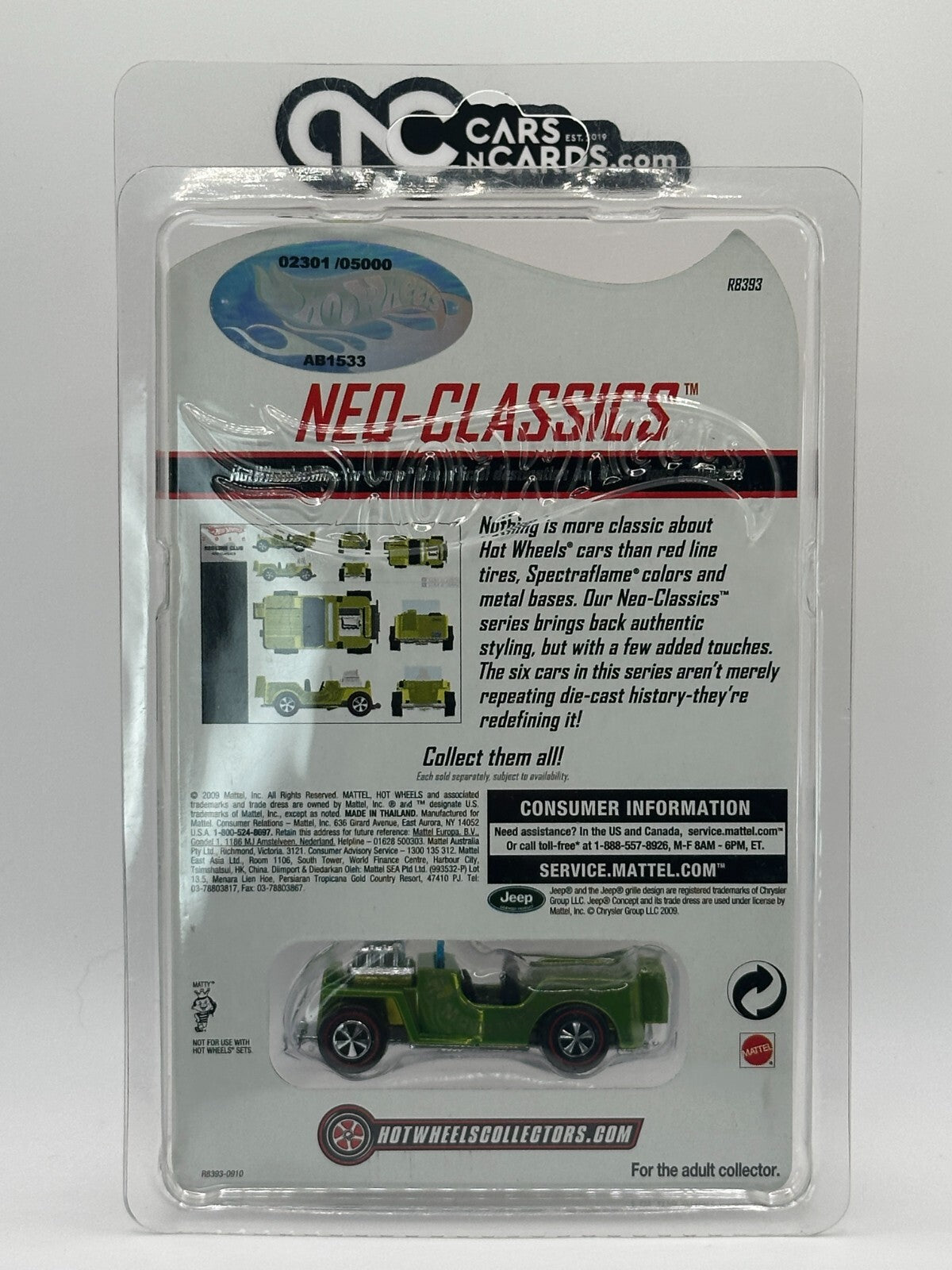 2010 Hot Wheels RLC Neo-Classics Mountain Goat Series 9 02301/05000