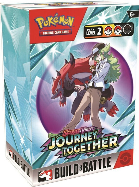 Pokemon Scarlet & Violet Journey Together Build & Battle Sealed Box