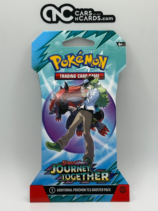 Pokemon Scarlet & Violet Journey Together N’s Zoroark ex Sleeved Pack Sealed