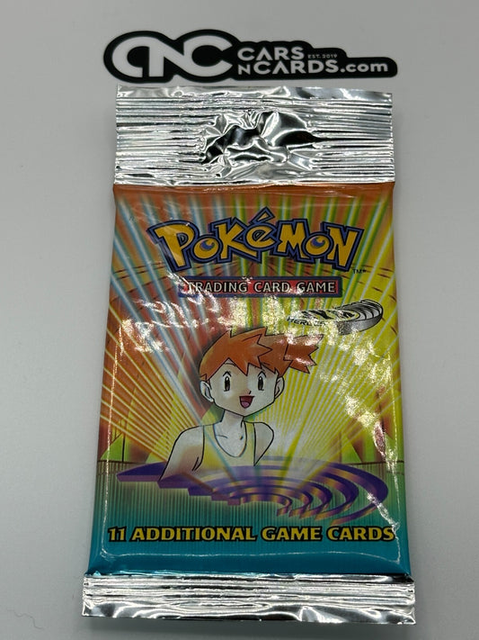 Pokemon WOTC Gym Heroes Misty Sealed Long Stem Pack (Unweighed)