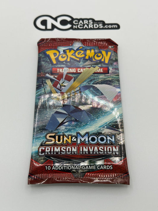 Pokemon Sun & Moon Crimson Invasion Kartana Sealed Pack Unweighed