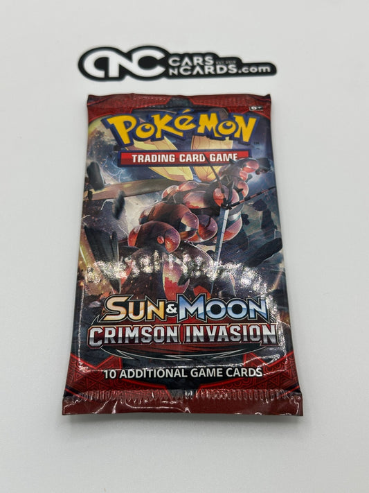 Pokemon Sun & Moon Crimson Invasion Buzzwole Sealed Pack Unweighed