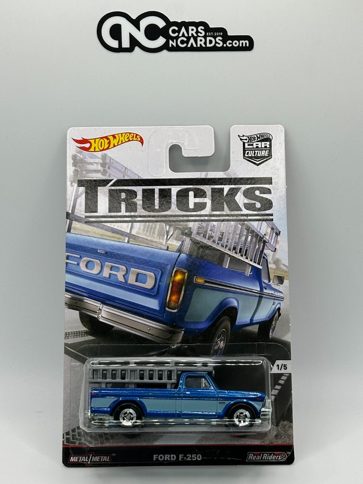 2016 Hot Wheels Premium Car Culture Premium Trucks Full Set of 5 With Protectors