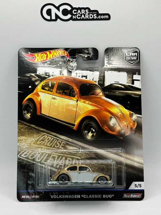 2019 Hot Wheels Premium Car Culture Cruise Boulevard 5/5 Volkswagen Classic Bug