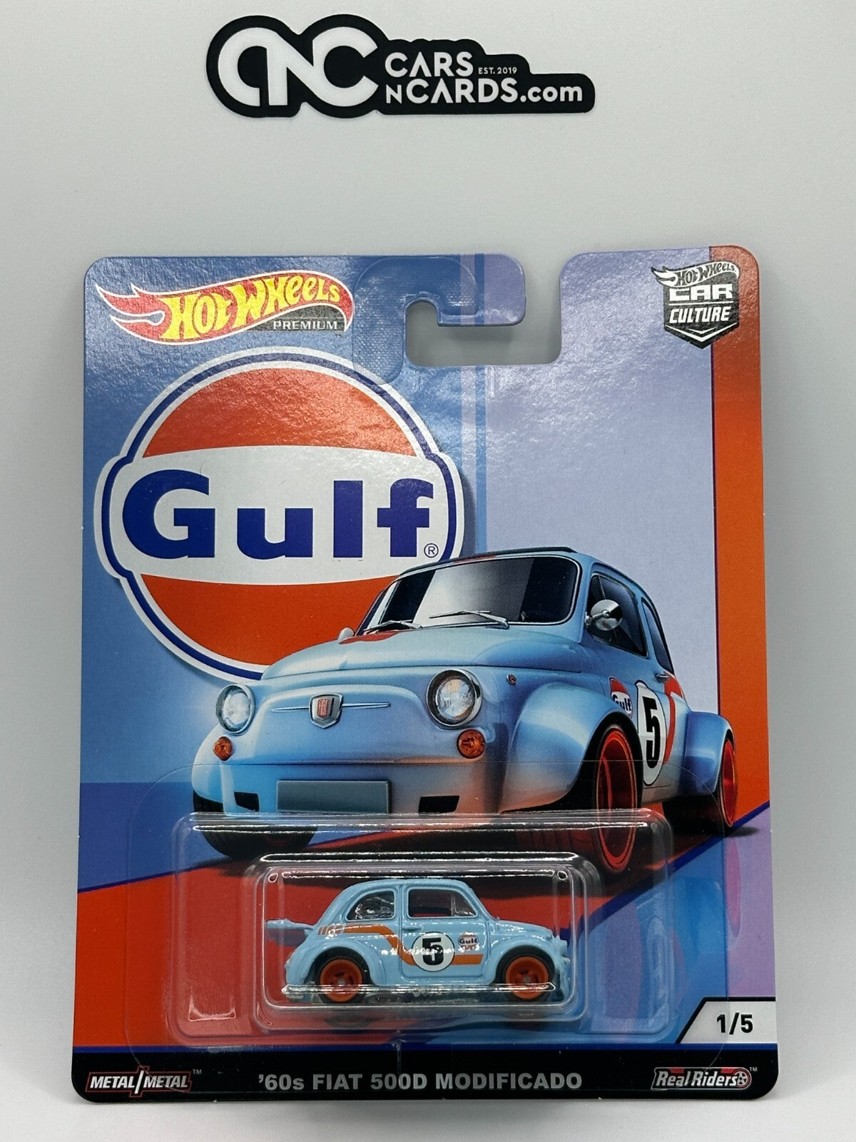2019 Hot Wheels Premium Car Culture Gulf Full Set of 5 Cars