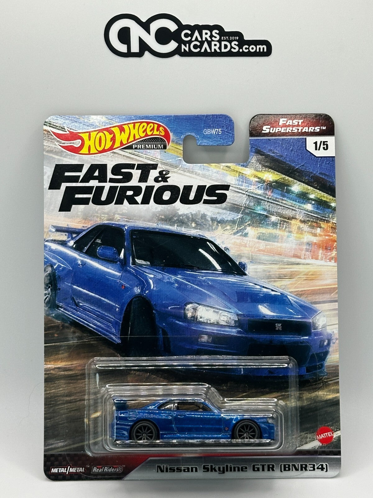 2022 Hot Wheels Premium Fast & Furious Fast Superstars Full Set of 5 Cars