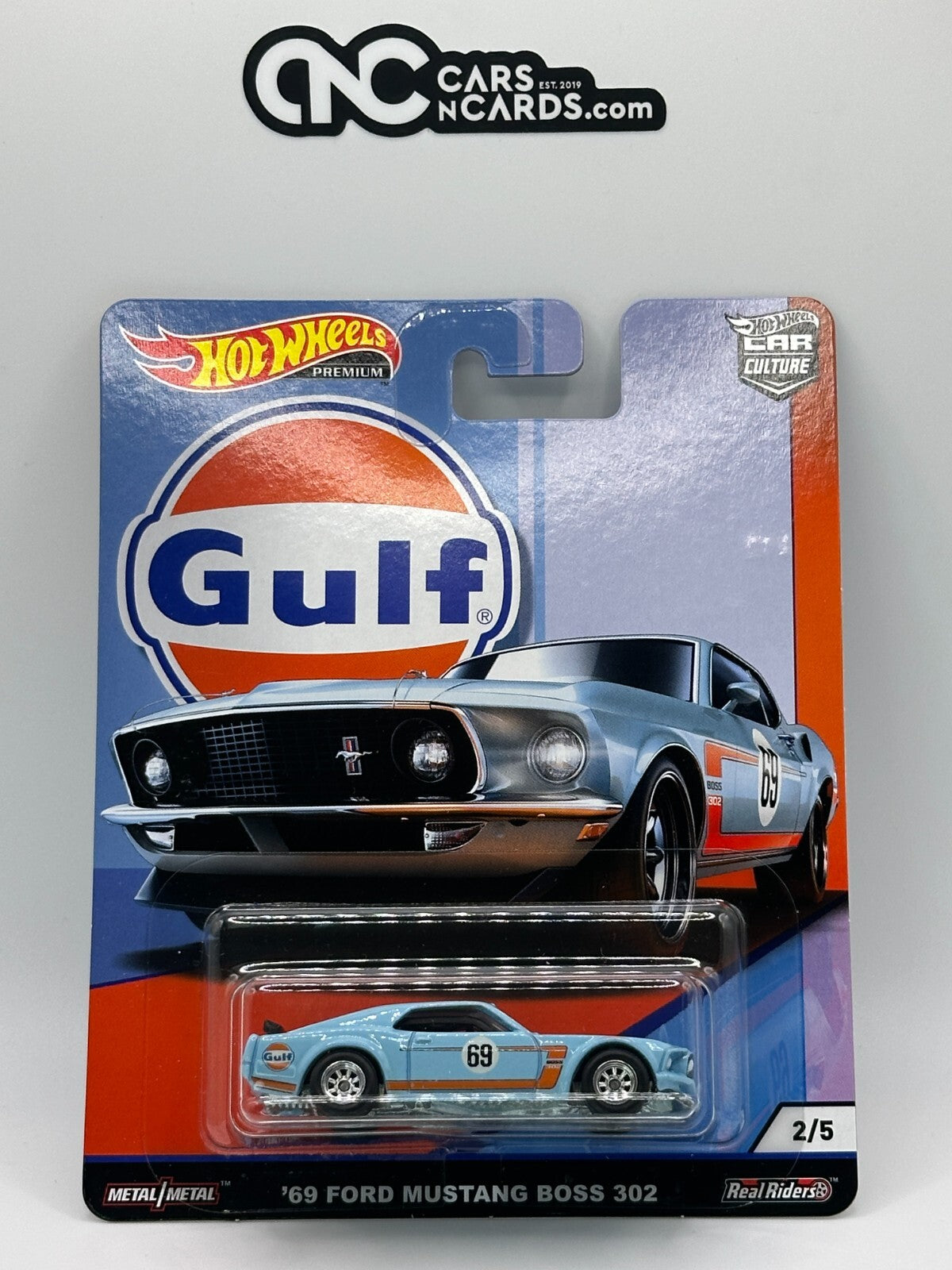 2019 Hot Wheels Premium Car Culture Gulf Full Set of 5 Cars