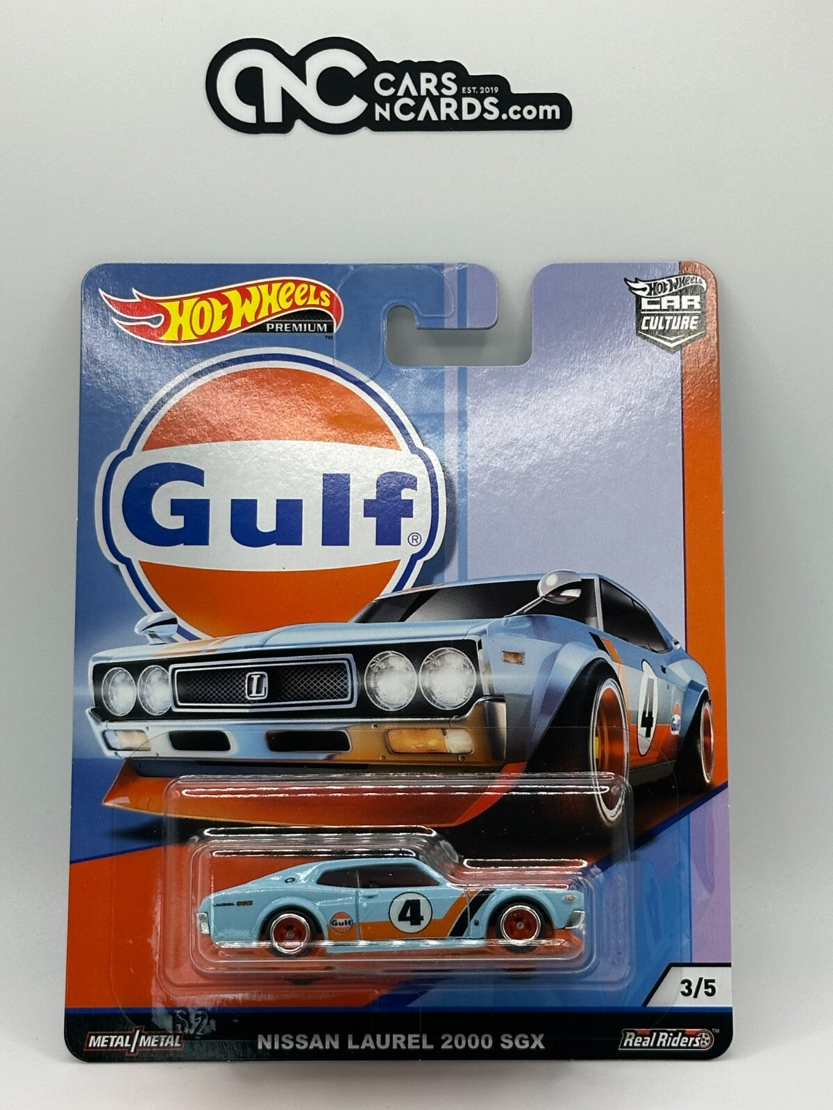 2019 Hot Wheels Premium Car Culture Gulf Full Set of 5 Cars
