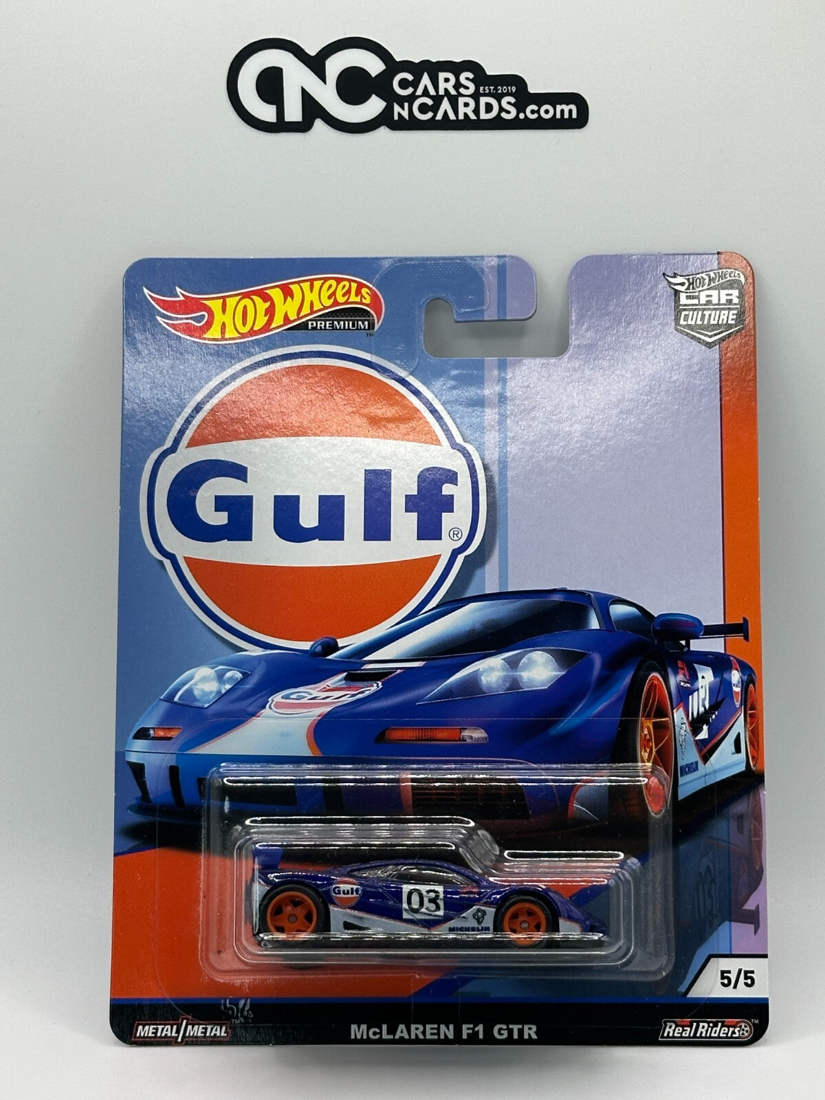 2019 Hot Wheels Premium Car Culture Gulf Full Set of 5 Cars
