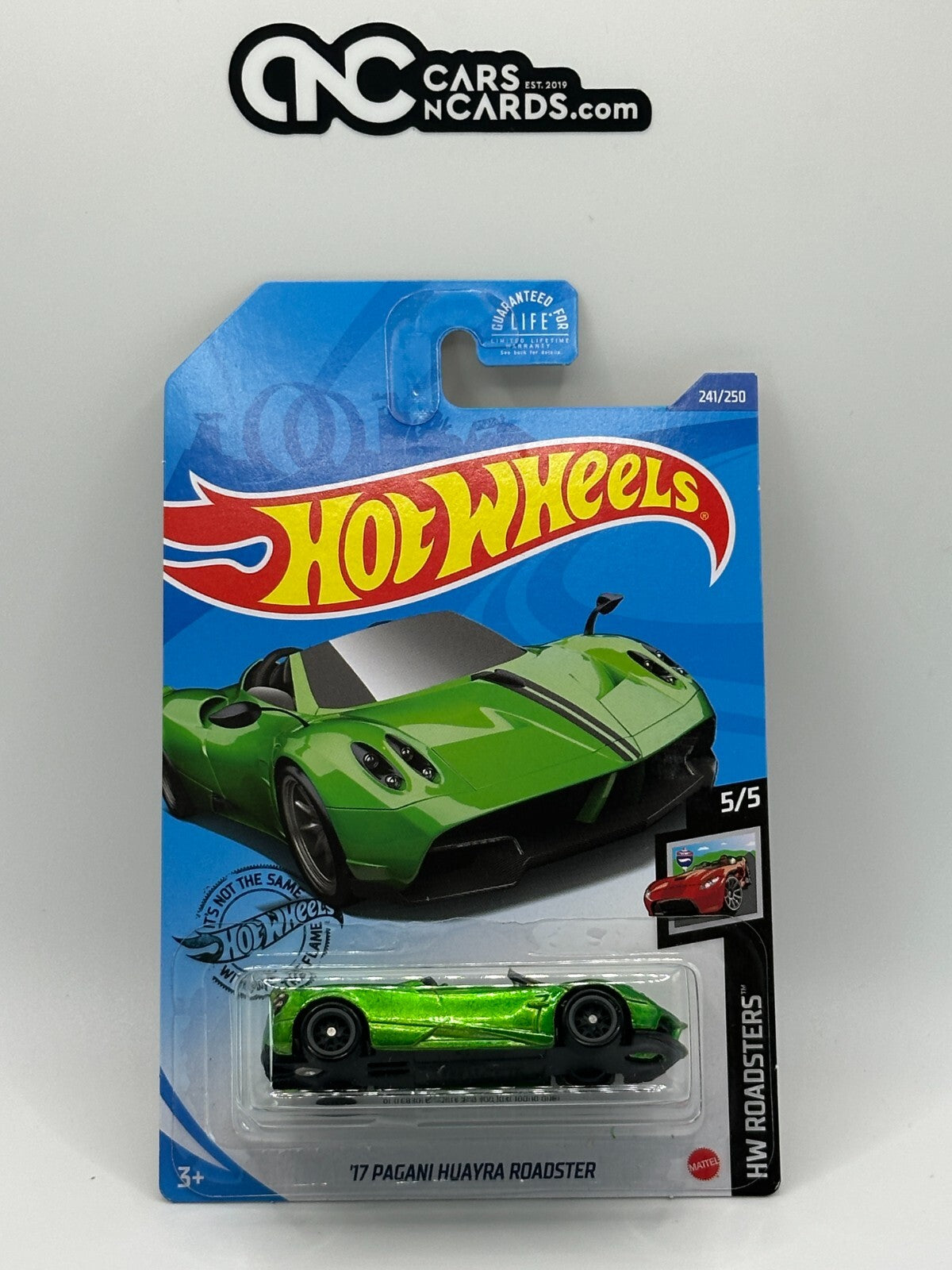 2020 Hot Wheels Super Treasure Hunt '17 Pagani Huayra Roadster With Protector