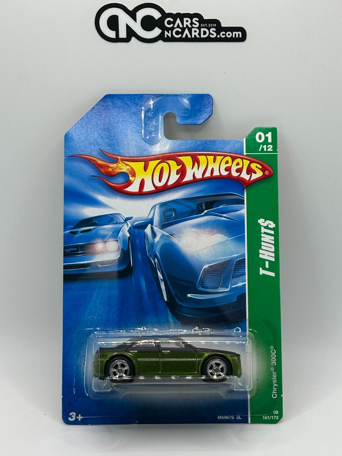 2008 Hot Wheels Super Treasure Hunt 01/12 Chrysler 300C With Protector