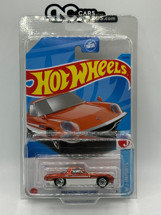 2023 Hot Wheels Super Treasure Hunt 1968 Mazda Cosmo Sport With Protector