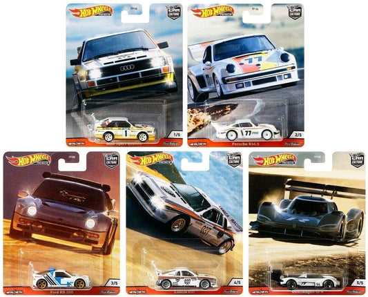 2020 Hot Wheels Premium Car Culture Thrill Climbers Full Set of 5
