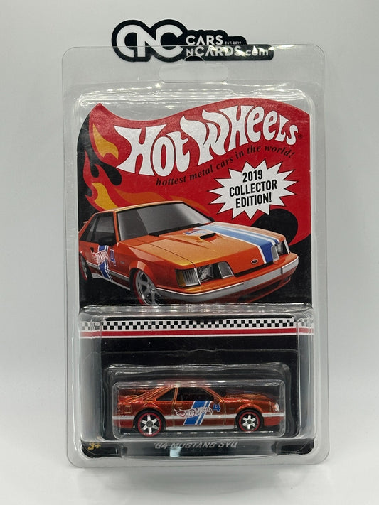 2019 Hot Wheels Mail In Collector Edition '84 Mustang SVO Orange